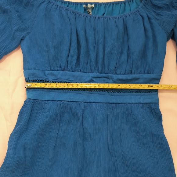 Marciano cinched waist chiffon blouse - Picture 5 of 7